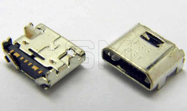 Роз'єм гнізда мікро usb Samsung T116 T560 T561 T869 #43