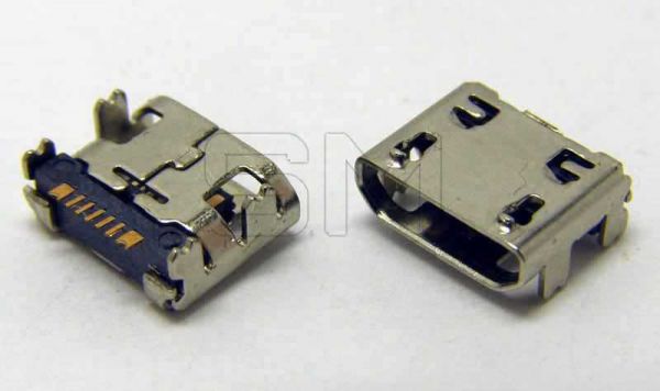 Роз'єм гнізда мікро usb Samsung S7572 S7710 W99 #47