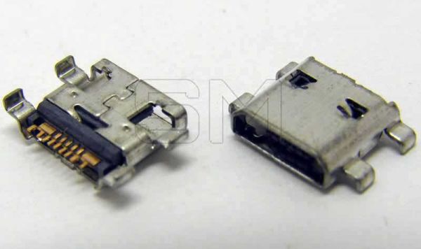 Роз'єм гнізда мікро usb Samsung S7568 S7710 G386T #54