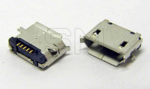 Роз'єм гнізда мікро usb Nokia Asha 200 201 501 #4