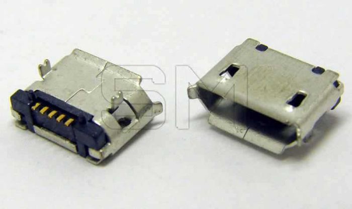 Роз'єм гнізда мікро usb Fly DS130 E131 E133 E141 E145 E147 #7