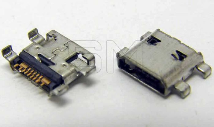 Роз'єм гнізда мікро usb Samsung C3010 C3300 C3592 C5510 C6112 G400 #54