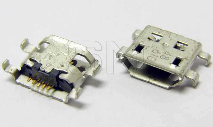 Роз'єм гнізда мікро usb Huawei U8651T U8661 U8825 U8825d U9508 Y220T Y300 #64