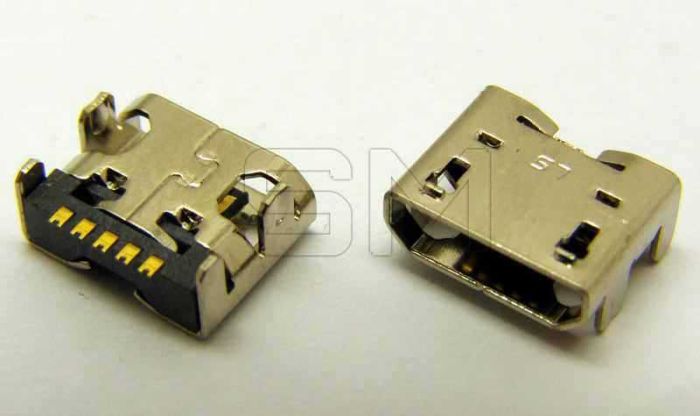 Роз'єм гнізда мікро usb LG E402 E400 E405 E410 E420 E430 #135