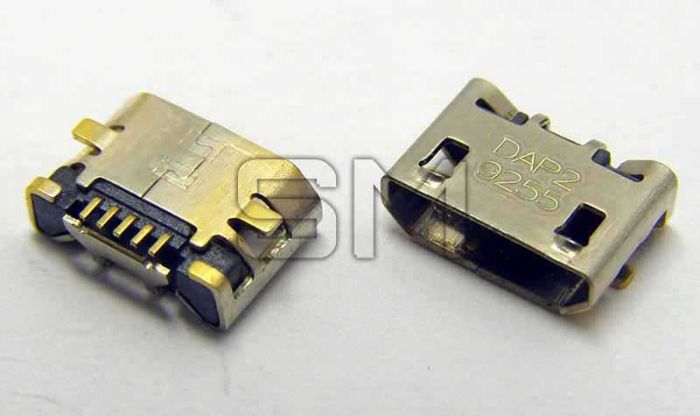 Роз'єм гнізда мікро usb Nokia 207 208 220 225 230 3600s #286