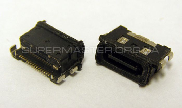 Роз'єм usb type-c 16 pin #392