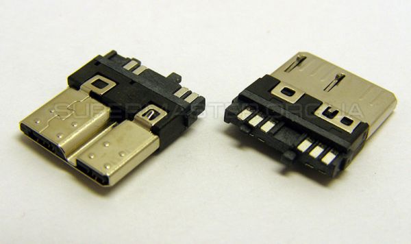 Штекер для Роз'єма micro usb 3.0