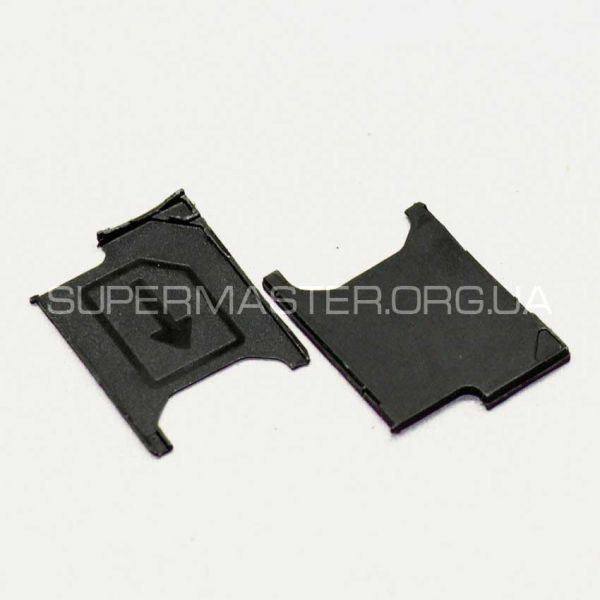Слот. тримач. лоток сім карти Sony Xperia Z Ultra C6833 C6802 чорний #1